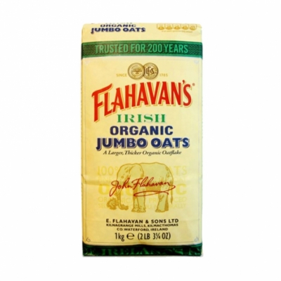 저스트오가닉Flahavans_플라하반[플라하반] 유기농 점보 오트밀 (1kg)