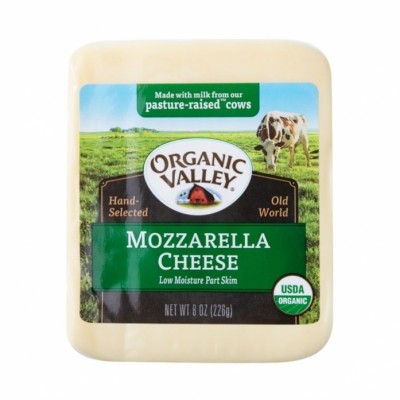 저스트오가닉Organic Valley_오가닉밸리[오가닉밸리] 유기농 모짜렐라 치즈 (226g)